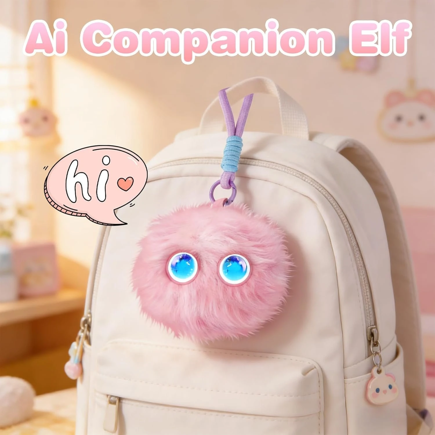 AI Smart Stuffed Animal, Cute Interactive Electronic Toys, Emotional Eyes, Bedtime Story, Multilingual Learning, Unique Gifts - Image 4